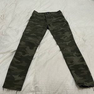 GAP camouflage pants *worn once*!